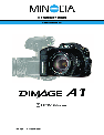 Konica Minolta Digital Camera A1 owners manual user guide