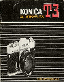 Konica Minolta Digital Camera T3 owners manual user guide
