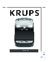 Krups Coffeemaker KP1000 owners manual user guide