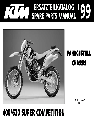 KTM Network Card 400/620 owners manual user guide