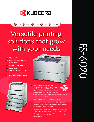 Kyocera Printer fs-6020 owners manual user guide