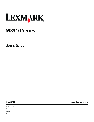 Lexmark Printer MX310 owners manual user guide