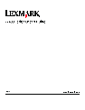 Lexmark Printer Z2400 Series owners manual user guide