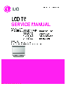 LG Electronics Flat Panel Television 32LC41/4R-ZA owners manual user guide