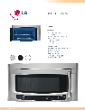 LG Electronics Microwave Oven LMVM2075 owners manual user guide