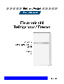 LG Electronics Refrigerator E16B owners manual user guide