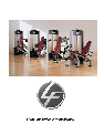Life Fitness Home Gym 800-634-8637 owners manual user guide