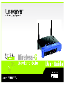 Linksys Network Router WRT54G-TM owners manual user guide