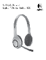 Logitech Headphones H600 owners manual user guide