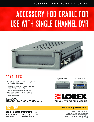 LOREX Technology DVR ACC-DRW owners manual user guide