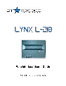 Lynx Network Router L-210 owners manual user guide