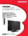 Magnavox TV DVD Combo 32MD359B/F7 owners manual user guide