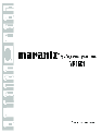Marantz Home Theater System 541110480028M owners manual user guide