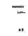 Marantz Projector VP8600 owners manual user guide