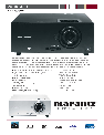 Marantz Projector VP8600BL owners manual user guide