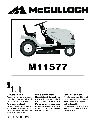 McCulloch Lawn Mower 532 43 55-83 Rev. 1 owners manual user guide