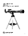 Meade Telescope 60AZ-A owners manual user guide