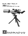 Meade Telescope 70AZ-T owners manual user guide