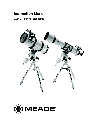 Meade Telescope LXD75 owners manual user guide