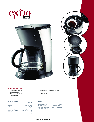 Melissa Coffeemaker 245-057 owners manual user guide
