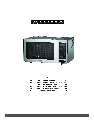 Melissa Microwave Oven 653103 owners manual user guide