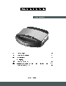 Melissa Toaster 643-036 owners manual user guide