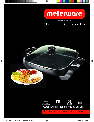 Mellerware Fryer 27700 owners manual user guide