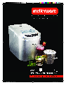 Mellerware Ice Maker ICM001A owners manual user guide