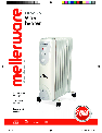 Mellerware Patio Heater 35009 owners manual user guide