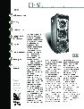 Meyer Sound Speaker MTS-4A owners manual user guide