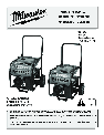 Milwaukee Portable Generator 4960-24 owners manual user guide