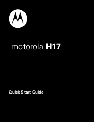 Motorola Bluetooth Headset 68000202346-A owners manual user guide