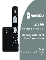 Motorola Cordless Telephone L511BT owners manual user guide