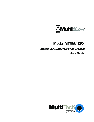 Multi-Tech Systems Network Card MT5634ZPX owners manual user guide