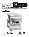 Munchkin Boiler pmn owners manual user guide