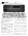 NAD Stereo Receiver T751 owners manual user guide