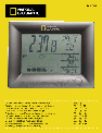 National Geographic Weather Radio IN102TOP owners manual user guide