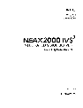 NEC Network Card NEAX2000 IVS2 owners manual user guide