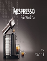 Nespresso Coffeemaker A-GCA1-US-BK-NE owners manual user guide