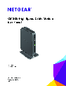 NETGEAR Modem CM500 owners manual user guide