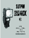 Nikon Camera Flash PZ40X owners manual user guide