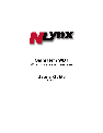 Nlynx Window 2.1.0E owners manual user guide