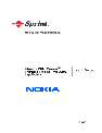Nokia Cell Phone PM 3205 owners manual user guide