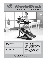 NordicTrack Fitness Electronics NTL20909.3 owners manual user guide