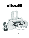 Olivetti Fax Machine 145D owners manual user guide