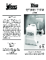 Omega Juicer 8001 owners manual user guide