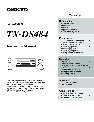 Onkyo Stereo Receiver TX-DS484 owners manual user guide
