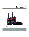 Oricom Radio UHF2100 owners manual user guide