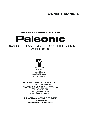 Palsonic CRT Television 8020PF owners manual user guide