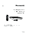 Panasonic Blu-ray Player DMP-BBT01 owners manual user guide